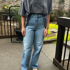 Old Navy Sky-Hi Wide Leg Jeans